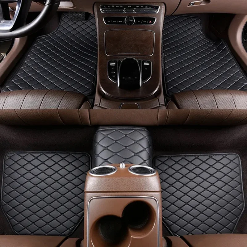 Leather Cleaner Interior - Автомобильные коврики, 5 шт., искусственная кожа,