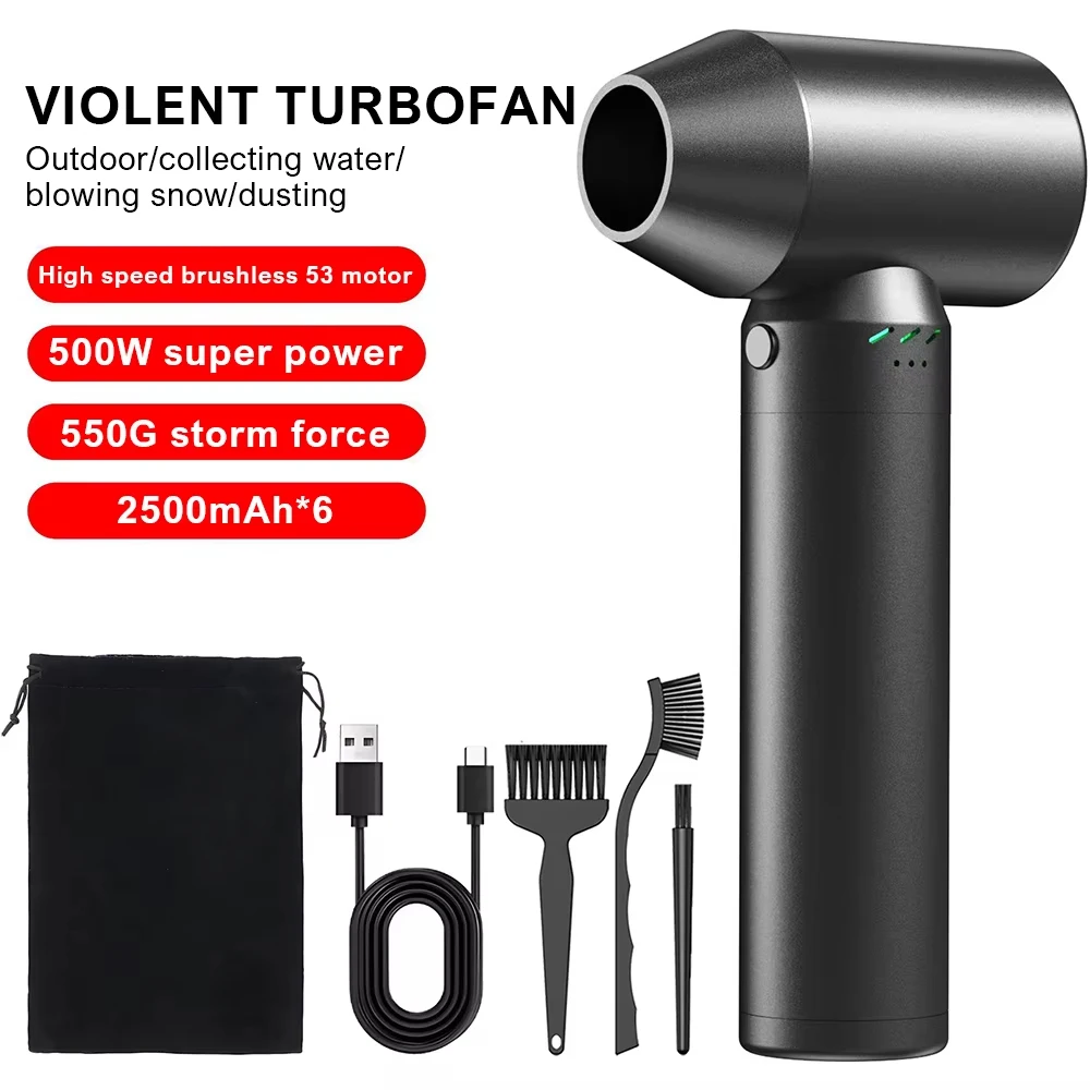 Dryer Car Blower - Высокоскоростной турбовентилятор 80000 об/мин с бесщеточным