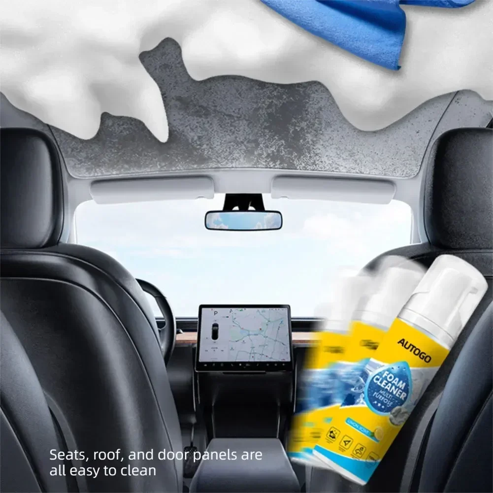 150 мл универсального пенного  – обзор и цена Leather Cleaner Interior
